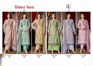 Alok suit winter aura wholesale dress material suppliers in mumbai